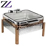 Chafing Dish Factory - Hydraulic Hammered Copper Wedding Buffet Set