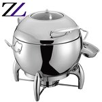 Electric Soup Warmer Supplier - Induction Fuel Heating Glass Lid Kettle