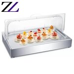 Buffet Display Case Factory - Oblong Acrylic Cover Salad Cold Food