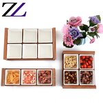 Wooden Display Rack Supplier - Sapele Wood Buffet Bread Display Stand