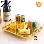 Charger Plate Supplier - Antique German Silver Beaded Serving Tray