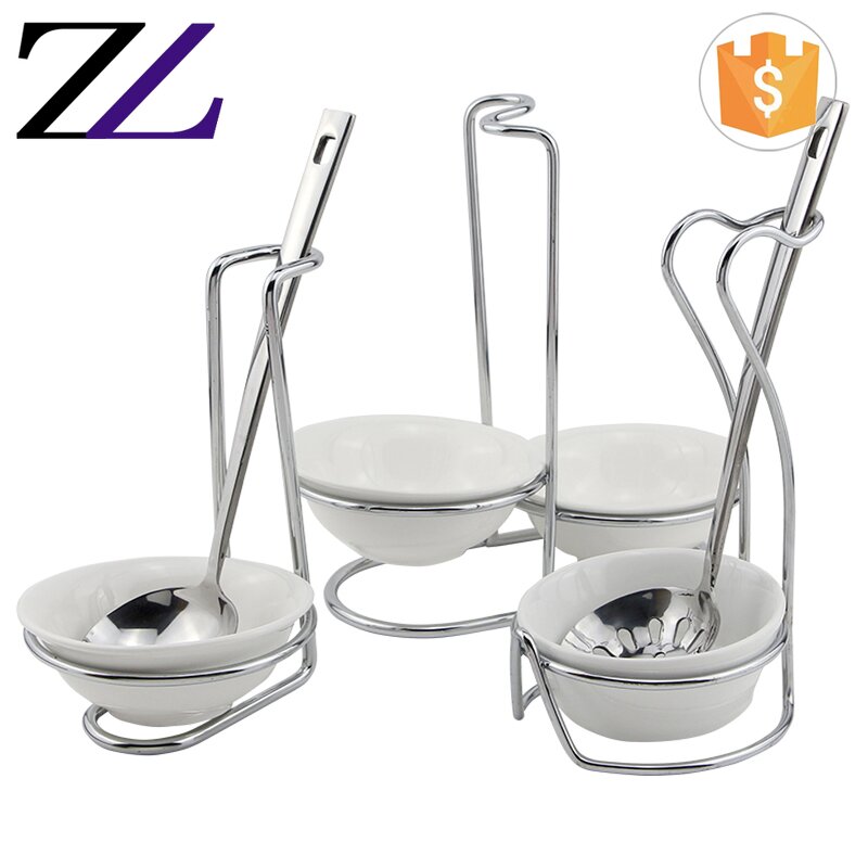Soup Warmer Station Supplier - Porcelain Buffet Serving Set Stainless Steel