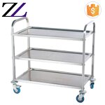 Serving Cart Factory - 4 Tier Stainless Steel Aircraft Buffet Cart