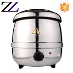Electric Soup Warmer Supplier - Induction Fuel Heating Glass Lid Kettle
