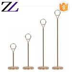Table Number Holder Manufacturer - Stainless Steel Metal Menu Stand