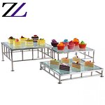 Wooden Buffet Stand Factory - Custom Cupcake Dessert Display Riser