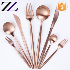 Flatware Manufacturer - Modern Stainless Steel Rose Gold Copper
