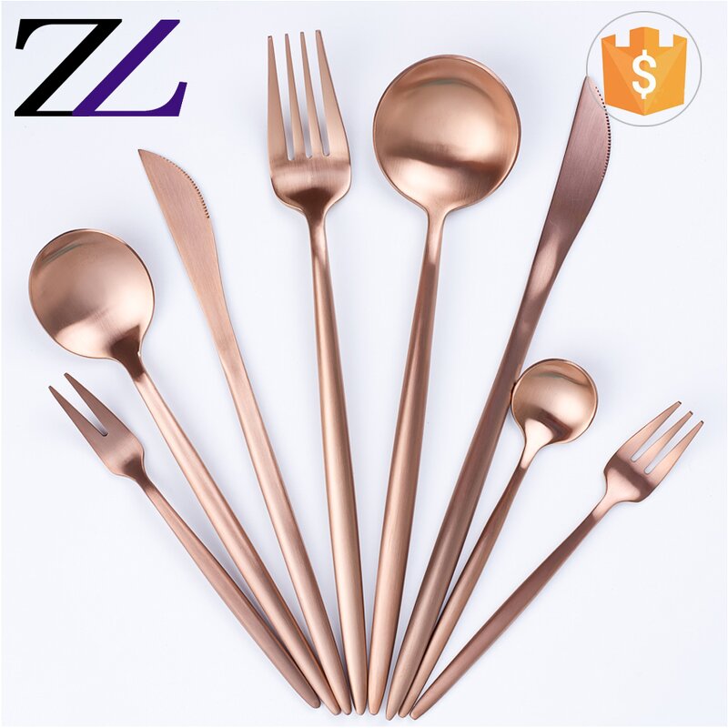 Flatware Manufacturer - Modern Stainless Steel Rose Gold Copper