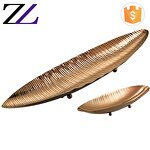 Copper Plate Factory - Arabic Rose Gold Brass Hammered Fruit Plate