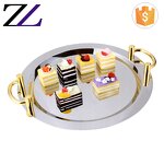 Charger Plate Supplier - Antique German Silver Beaded Serving Tray