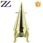 Hot Beverage Dispenser Manufacturer - Tower Gold Metal Stainless Steel