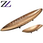 Bowl Set Supplier - Round Moon Gold Plated Hammered Copper Brass