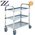 Serving Cart Factory - 4 Tier Stainless Steel Aircraft Buffet Cart