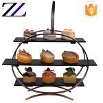Wooden Buffet Riser Supplier - Pyramid Eiffel Tower Hotel Banquet