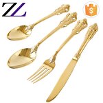 Flatware Set Manufacturer - 18/10 Stainless Steel Golden Mirror Polished