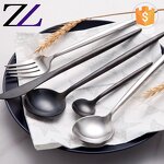 Cutlery Set Factory - Luxury Black 18/10 Stainless Steel Flatware