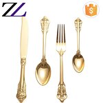 Flatware Set Manufacturer - 18/10 Stainless Steel Golden Mirror Polished