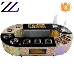 Induction Buffet Table Factory - Marble Top U Shaped Led Lighted