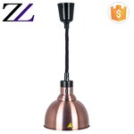 Buffet Heat Lamp Supplier - Single Head Hanging Stainless Steel Hotel