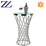 Outdoor Buffet Table Supplier - Stainless Steel Rectangular Mirror Glass