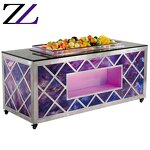 Buffet Display Table Factory - Cold Food Led Ice Bucket Cool Bar Table