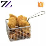 Wire Mesh Basket Manufacturer - Potato Chip Paper Cone Mini Fry Basket