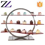 Dessert Display Stand Factory - Stainless Steel Glass Cocktail Tree