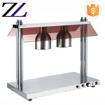 Buffet Lamp Supplier - 2 Tank Luxury Marble Gold Table Base Light