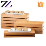 Buffet Elevation Riser Factory - Decorative Wood Carved Buffet Equipment