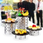 Fruit Bowl Factory - Half Moon Mirror Polished German Silver Bowl