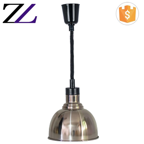 Buffet Heat Lamp Supplier - Single Head Hanging Stainless Steel Hotel