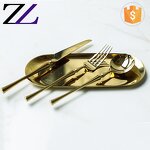 Cutlery Set Supplier - Wholesale Gold Plated Stainless Steel Wedding