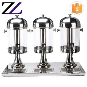 Beverage Dispenser Supplier - Stainless Steel 3 Part Tanks Ice Infuser