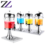 Cold Drink Dispenser Factory - 6L Commercial Glass Luxury Party