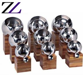 Buffet Display Unit Factory - Square Wooden Waffle Dessert Risers