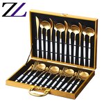 Flatware Set Manufacturer - Luxury Gold Stainless Steel Personalized