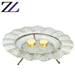 Table Plates Set Factory - Tempered Glass Modern Dining Tableware Set