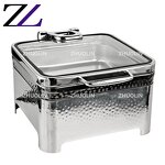 Chafing Dish Factory - Rectangle Copper Orchid Wedding Buffet Set