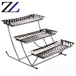 Cake Display Stand Factory - Popping Banquet Glass Fruit Plate Decoration