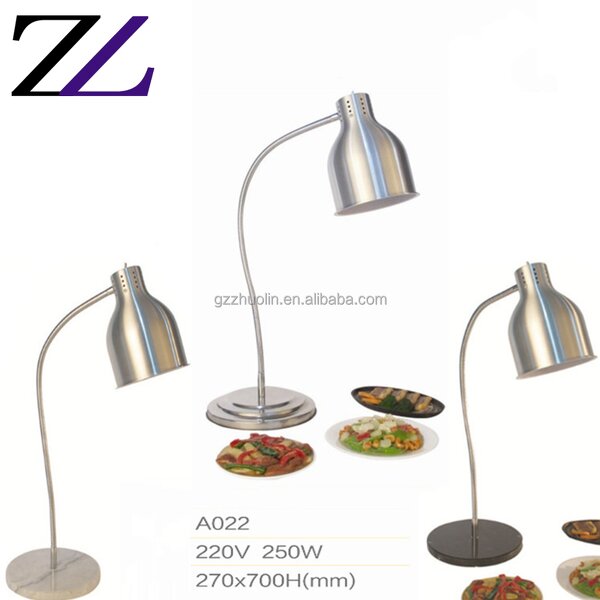 Buffet Heat Lamp Supplier - Stainless Steel Electric Table Lamp