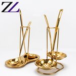 Buffet Serving Utensil Supplier - Single Big Steel Serving Spoon Holder