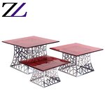 Buffet Display Stand Supplier - Stainless Steel Combined Cupcake Stand