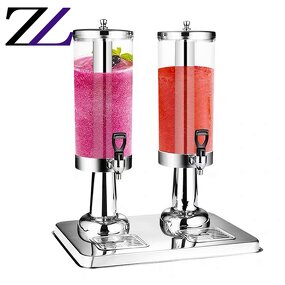 Cold Drink Dispenser Factory - 6L Commercial Glass Luxury Party