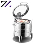 Soup Kettle Manufacturer - 11L Glass Lid Hydraulic Electric Heating