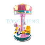 Carousel Ride Manufacturer - Coin Operated 2-3 Player Apple Carousel