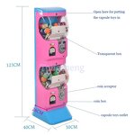 Capsule Toy Machine Manufacturer - Two Layers Capsule Station Vending