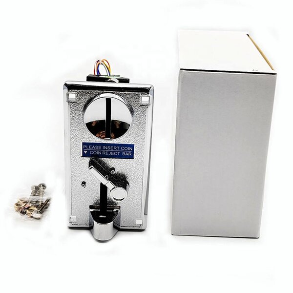 Coin Selector Manufacturer - Alloy Panel Electronic Coin Acceptor