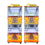 Mini Claw Machine Manufacturer - 4 Players Small Doll Plush Crane Game
