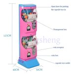 Gashapon Machine Manufacturer - Indoor Kids Coin Operated Capsule Machine