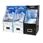 Coin Pusher Machine Manufacturer - Single Arcade Machine with Stop Button